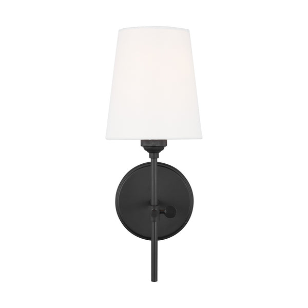 Visual Comfort Studio - 4187201-112 - One Light Wall / Bath Sconce - Baker - Midnight Black from Lighting & Bulbs Unlimited in Charlotte, NC