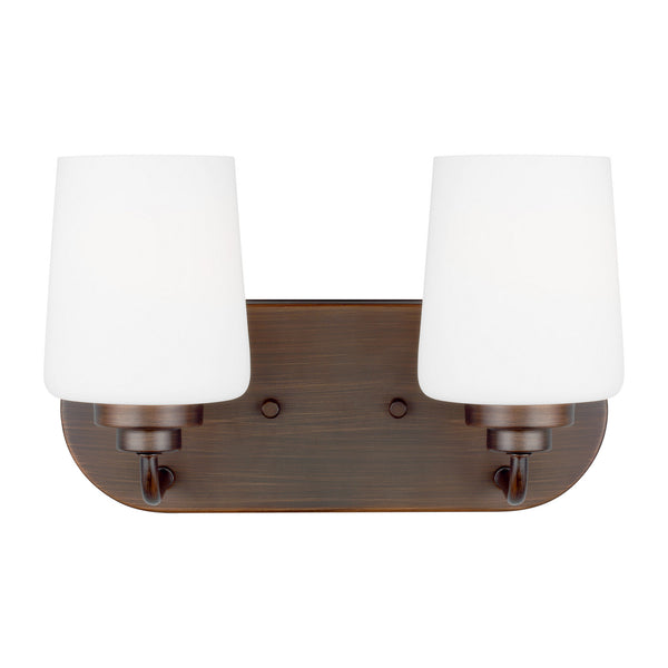 Generation Lighting - 4402802-710 - Two Light Wall / Bath - Windom - Bronze from Lighting & Bulbs Unlimited in Charlotte, NC