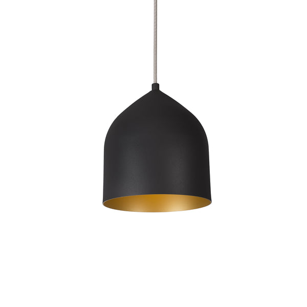 Kuzco Lighting - PD9108-BK/GD - LED Pendant - Helena - Black/Gold from Lighting & Bulbs Unlimited in Charlotte, NC