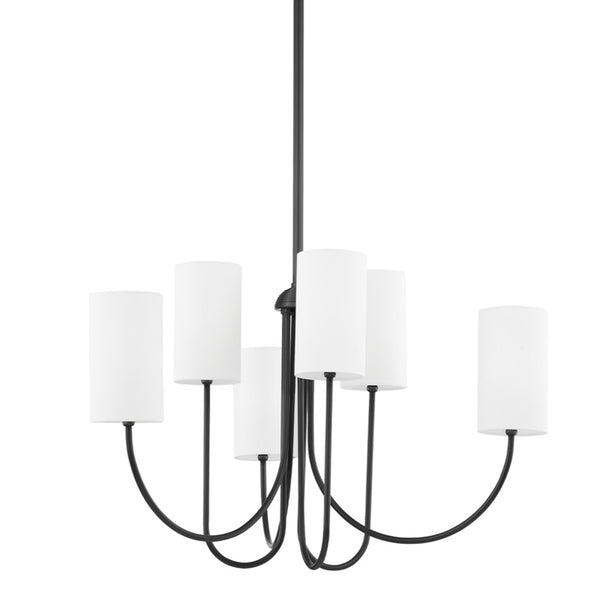 Hudson Valley - 6828-OB - Six Light Chandelier - Harlem - Old Bronze from Lighting & Bulbs Unlimited in Charlotte, NC