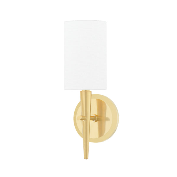 Hudson Valley - 6951-AGB - One Light Wall Sconce - Kirkwood - Aged Brass from Lighting & Bulbs Unlimited in Charlotte, NC