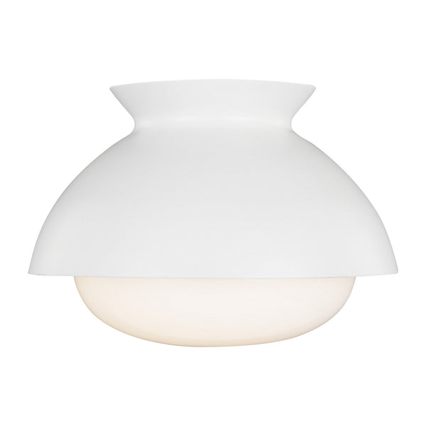 Visual Comfort Studio - AEF1001MWT - One Light Flush Mount - Lucerne - Matte White from Lighting & Bulbs Unlimited in Charlotte, NC