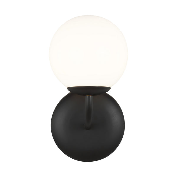 Visual Comfort Studio - AEV1011MBK - One Light Vanity - Galassia - Midnight Black from Lighting & Bulbs Unlimited in Charlotte, NC