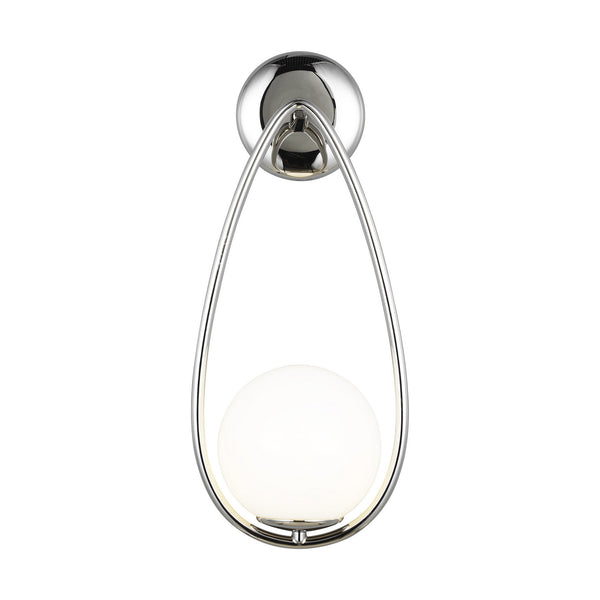 Visual Comfort Studio - AEW1011PN - One Light Wall Sconce - Galassia - Polished Nickel from Lighting & Bulbs Unlimited in Charlotte, NC