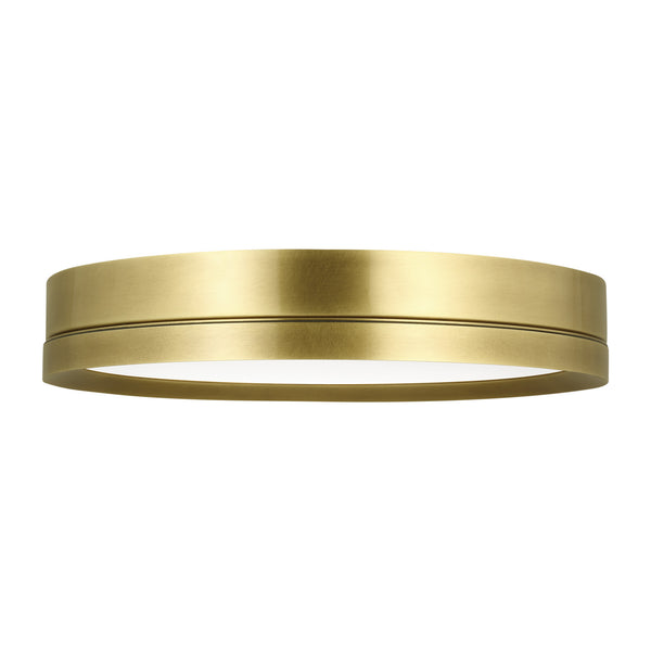 Visual Comfort Modern - 700FMFINRBR-LED930 - LED Flush Mount - Finch - Plated Brass from Lighting & Bulbs Unlimited in Charlotte, NC