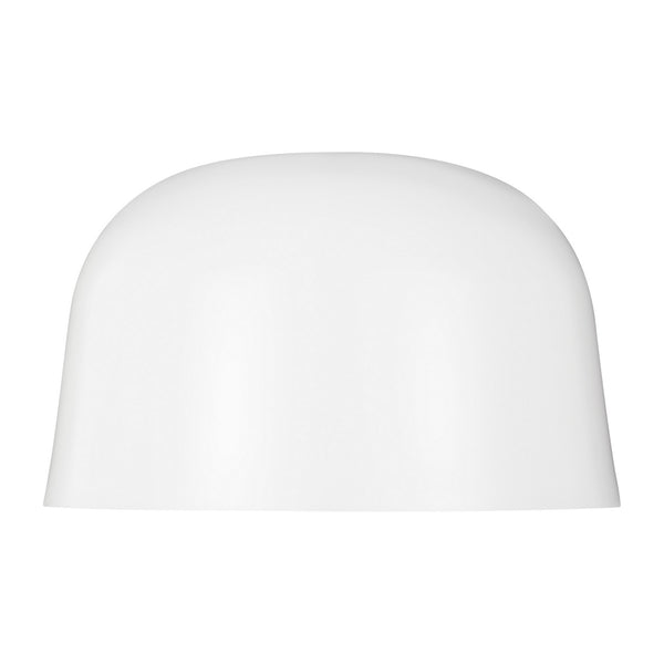 Visual Comfort Modern - 700FMFND15W-LED930 - LED Flush Mount - Foundry - Matte White from Lighting & Bulbs Unlimited in Charlotte, NC
