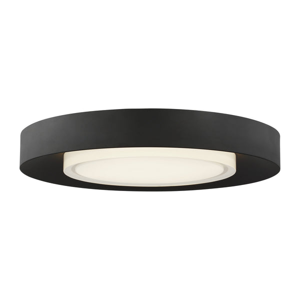 Visual Comfort Modern - 700FMHLO16B-LED927 - LED Flush Mount - Hilo - Nightshade Black from Lighting & Bulbs Unlimited in Charlotte, NC