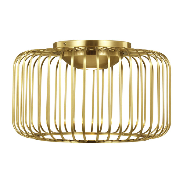 Visual Comfort Modern - 700FMKAI15BR-LED930 - LED Flush Mount - Kai - Plated Brass from Lighting & Bulbs Unlimited in Charlotte, NC