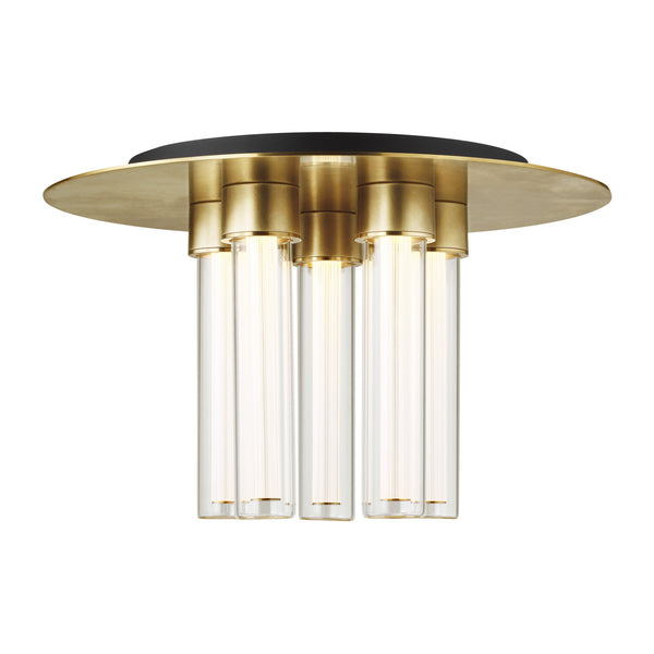 Visual Comfort Modern - 700FMKLA13NB-LED927 - LED Flush Mount - Kola - Natural Brass from Lighting & Bulbs Unlimited in Charlotte, NC