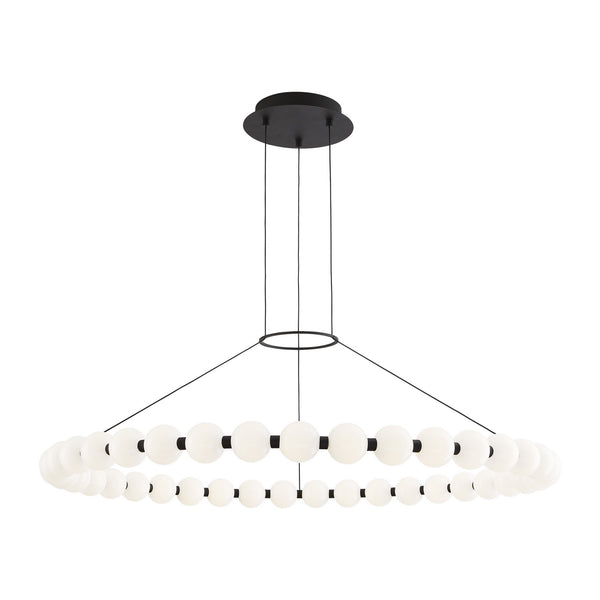 Visual Comfort Modern - 700OBT42B-LED927 - LED Chandelier - Orbet - Nightshade Black from Lighting & Bulbs Unlimited in Charlotte, NC