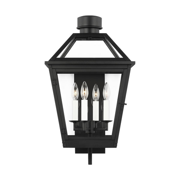 Visual Comfort Studio - CO1374TXB - Four Light Lantern - Hyannis - Textured Black from Lighting & Bulbs Unlimited in Charlotte, NC