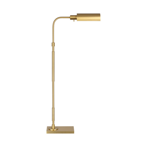 Visual Comfort Studio - CT1161BBS1 - One Light Task Floor Lamp - Kenyon - Burnished Brass from Lighting & Bulbs Unlimited in Charlotte, NC