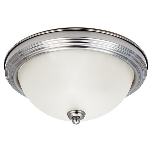 Generation Lighting - 77064-962 - Two Light Flush Mount - Geary - Brushed Nickel from Lighting & Bulbs Unlimited in Charlotte, NC