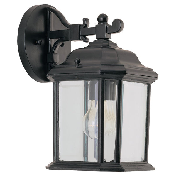 Generation Lighting - 84029-12 - One Light Outdoor Wall Lantern - Kent - Black from Lighting & Bulbs Unlimited in Charlotte, NC