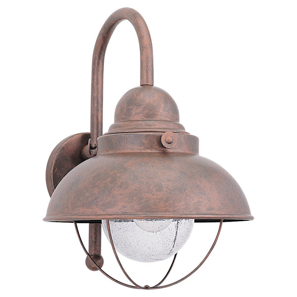 Generation Lighting - 8871-44 - One Light Outdoor Wall Lantern - Sebring - Weathered Copper from Lighting & Bulbs Unlimited in Charlotte, NC