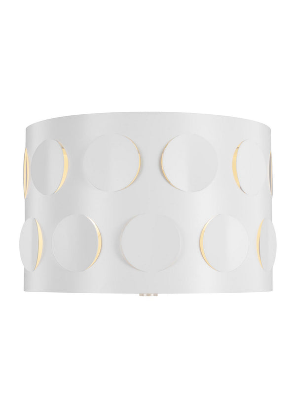 Visual Comfort Studio - KSF1002PN - Two Light Flush Mount - Dottie - Polished Nickel from Lighting & Bulbs Unlimited in Charlotte, NC