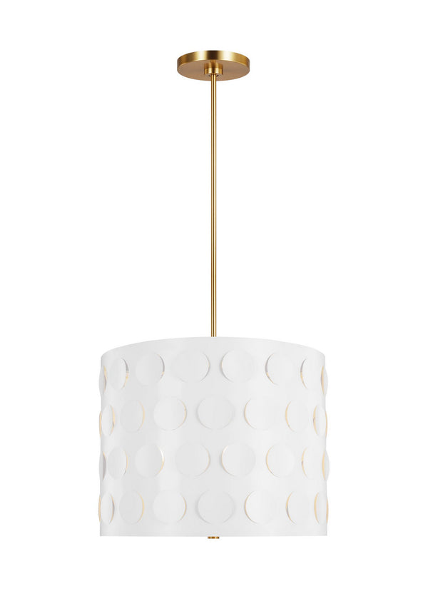 Visual Comfort Studio - KSP1003BBS - Three Light Pendant - Dottie - Burnished Brass from Lighting & Bulbs Unlimited in Charlotte, NC