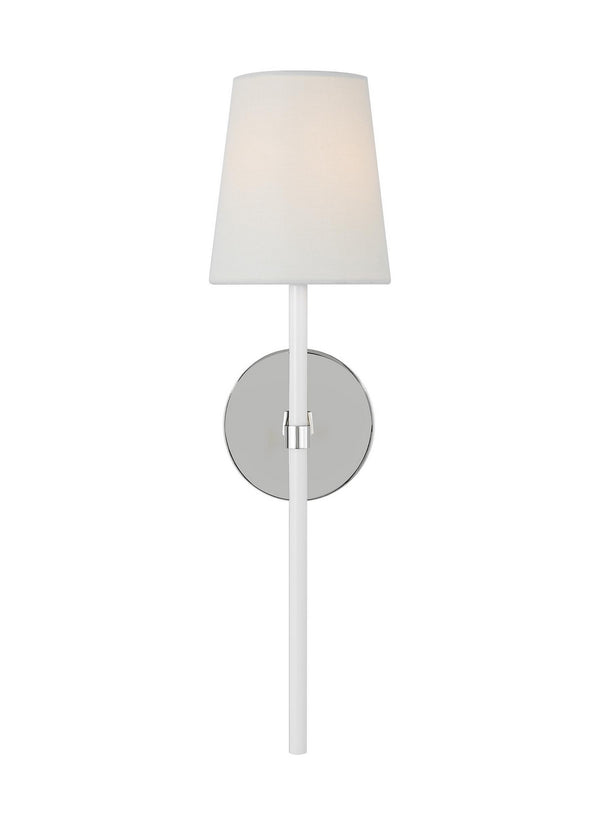 Visual Comfort Studio - KSW1091PNGW - One Light Wall Sconce - Monroe - Polished Nickel from Lighting & Bulbs Unlimited in Charlotte, NC