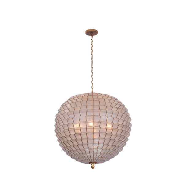 Kalco - 515156OL - Six Light Pendant - Samal - Oxidized Gold Leaf from Lighting & Bulbs Unlimited in Charlotte, NC