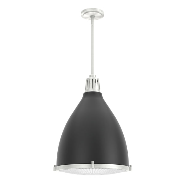 Hunter - 19215 - Three Light Pendant - Bluff View - Flat Matte Black from Lighting & Bulbs Unlimited in Charlotte, NC