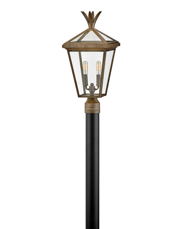 Hinkley - 26091BU - LED Post Top or Pier Mount Lantern - Palma - Burnished Bronze from Lighting & Bulbs Unlimited in Charlotte, NC