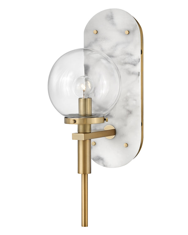 Hinkley - 34590HB - LED Wall Sconce - Gilda - Heritage Brass from Lighting & Bulbs Unlimited in Charlotte, NC
