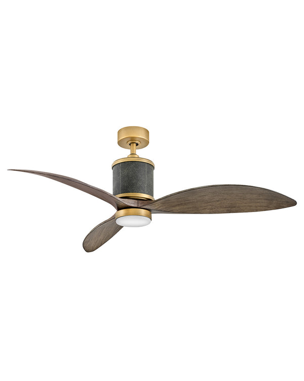 Hinkley - 900360FHB-LDD - 60" Ceiling Fan - Merrick - Heritage Brass from Lighting & Bulbs Unlimited in Charlotte, NC