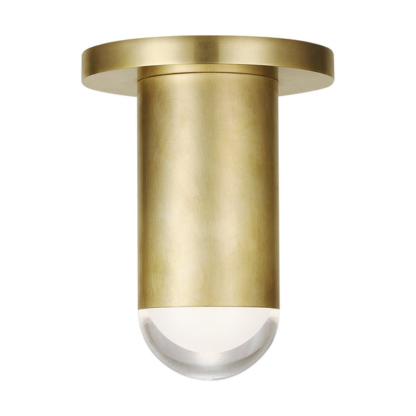 Visual Comfort Modern - 700FMEBL6NB-LED927 - LED Flush Mount - Ebell - Natural Brass from Lighting & Bulbs Unlimited in Charlotte, NC