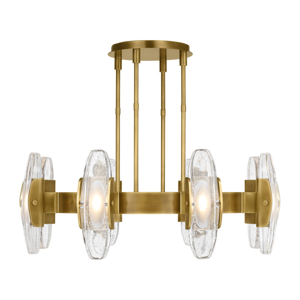 Visual Comfort Modern - 700WYT8BR-LED927 - LED Chandelier - Wythe - Plated Brass from Lighting & Bulbs Unlimited in Charlotte, NC