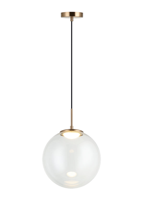 Matteo Lighting - C61321AGCL - Pendant - Boble - Aged Gold Brass from Lighting & Bulbs Unlimited in Charlotte, NC