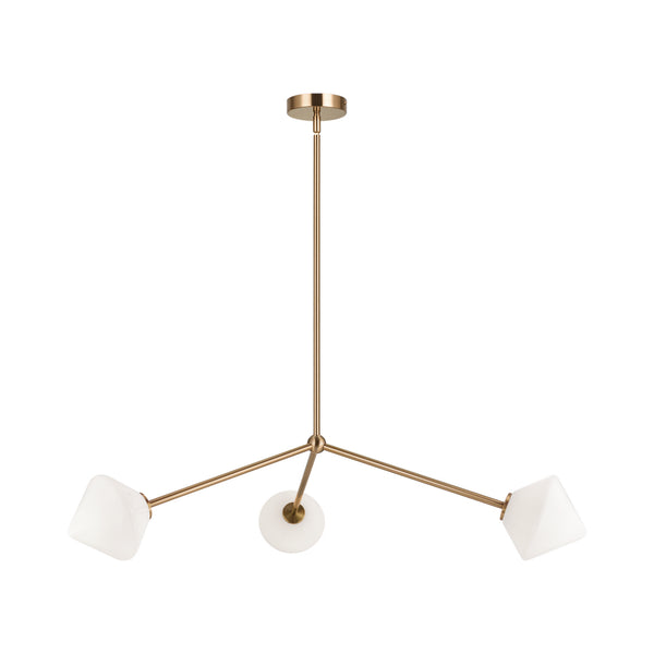 Matteo Lighting - C81743AGOP - Pendant - Novo - Aged Gold Brass from Lighting & Bulbs Unlimited in Charlotte, NC