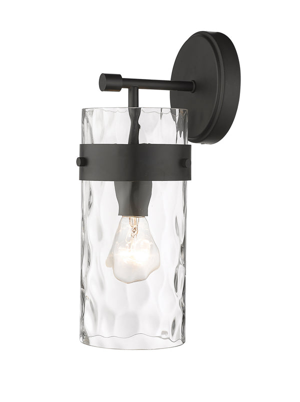Z-Lite - 3035-1SS-MB - One Light Wall Sconce - Fontaine - Matte Black from Lighting & Bulbs Unlimited in Charlotte, NC