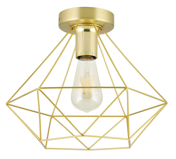 Eglo USA - 43678A - LED Ceiling Light - Tarbes - Brushed Brass from Lighting & Bulbs Unlimited in Charlotte, NC
