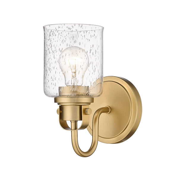 Z-Lite - 340-1S-HG - One Light Wall Sconce - Kinsley - Heirloom Gold from Lighting & Bulbs Unlimited in Charlotte, NC