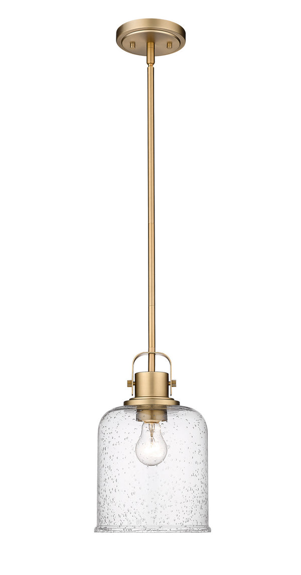 Z-Lite - 340P8-HG - One Light Pendant - Kinsley - Heirloom Gold from Lighting & Bulbs Unlimited in Charlotte, NC