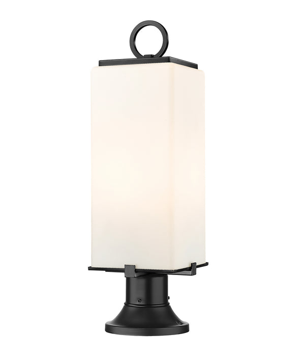Z-Lite - 593PHMR-553PM-BK - Two Light Outdoor Pier Mount - Sana - Black from Lighting & Bulbs Unlimited in Charlotte, NC