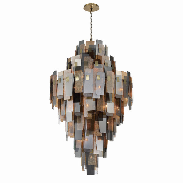 Eurofase - 43873-012 - 39 Light Chandelier - Cocolina - Bronze from Lighting & Bulbs Unlimited in Charlotte, NC