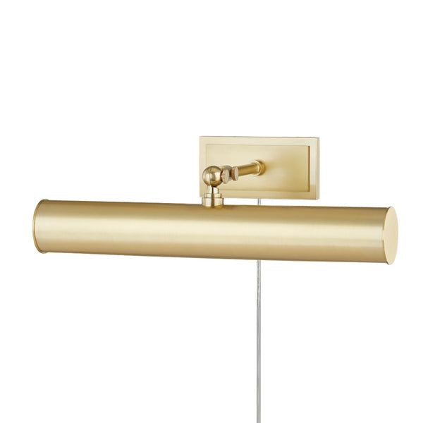 Mitzi - HL263202-AGB - Two Light Picture Light With Plug - Holly - Aged Brass from Lighting & Bulbs Unlimited in Charlotte, NC