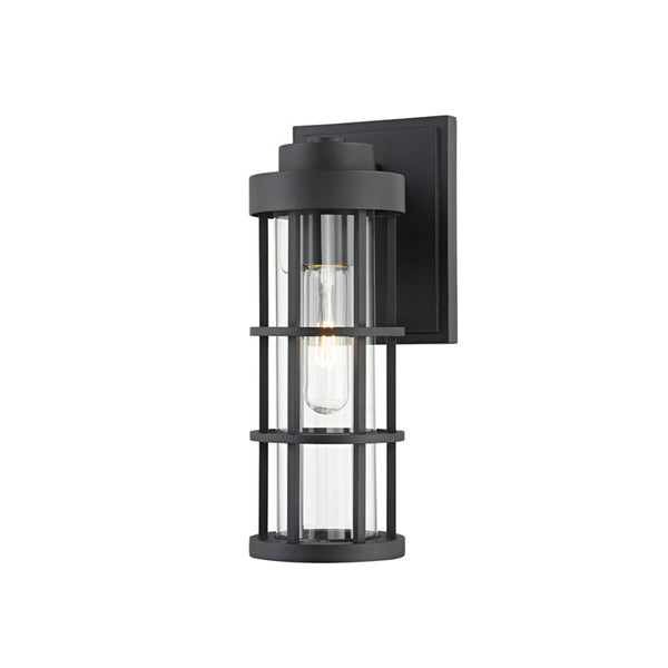 Troy Lighting - B2041-TBK - One Light Outdoor Wall Sconce - Mesa - Texture Black from Lighting & Bulbs Unlimited in Charlotte, NC