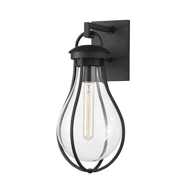 Troy Lighting - B9317-TBK - One Light Outdoor Wall Sconce - Bowie - Texture Black from Lighting & Bulbs Unlimited in Charlotte, NC