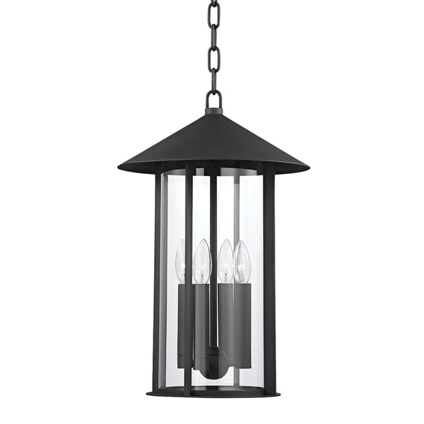 Troy Lighting - F1913-TBK - Four Light Outdoor Lantern - Long Beach - Textured Black from Lighting & Bulbs Unlimited in Charlotte, NC