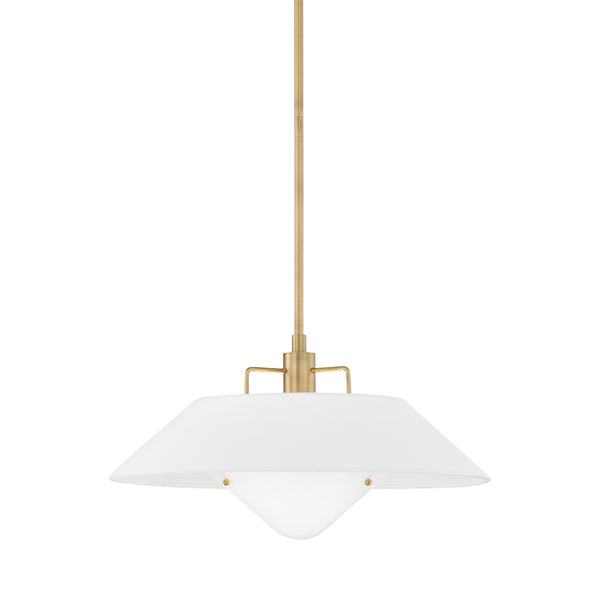 Troy Lighting - F8421-PBR - One Light Pendant - Otto - Patina Brass from Lighting & Bulbs Unlimited in Charlotte, NC