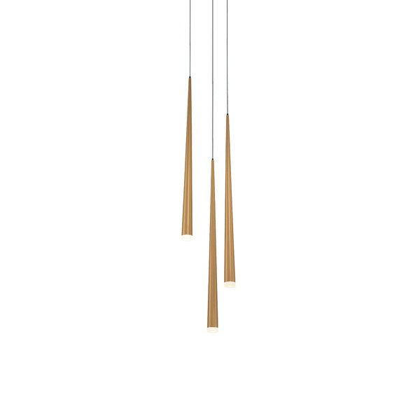 Modern Forms - PD-41803R-AB - LED Pendant - Cascade - Aged Brass from Lighting & Bulbs Unlimited in Charlotte, NC