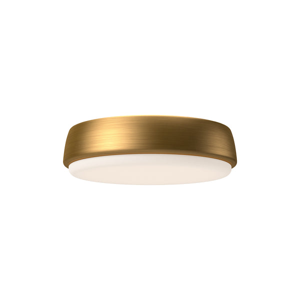 Alora - FM503509AG - LED Flush Mount - Laval - Aged Gold from Lighting & Bulbs Unlimited in Charlotte, NC