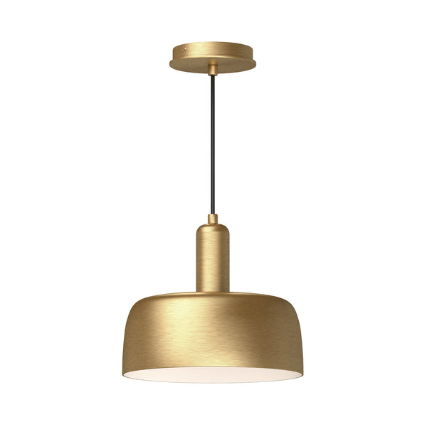 Alora - PD427710BG - One Light Pendant - Adriano - Brushed Gold from Lighting & Bulbs Unlimited in Charlotte, NC
