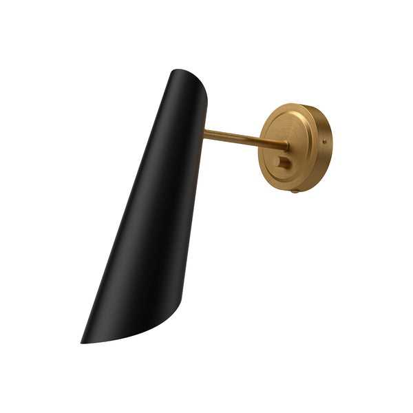 Alora - WV572205MBAG - One Light Vanity - Gabriel - Matte Black/Aged Gold from Lighting & Bulbs Unlimited in Charlotte, NC