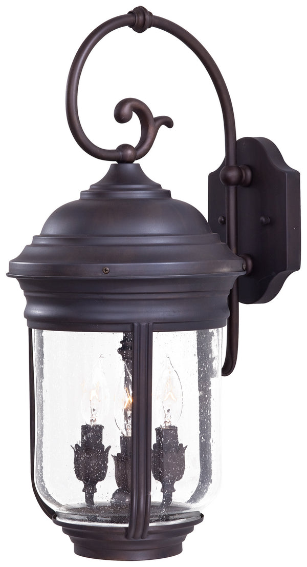 Minka-Lavery - 8811-57 - Three Light Wall Mount - Amherst - Roman Bronze from Lighting & Bulbs Unlimited in Charlotte, NC