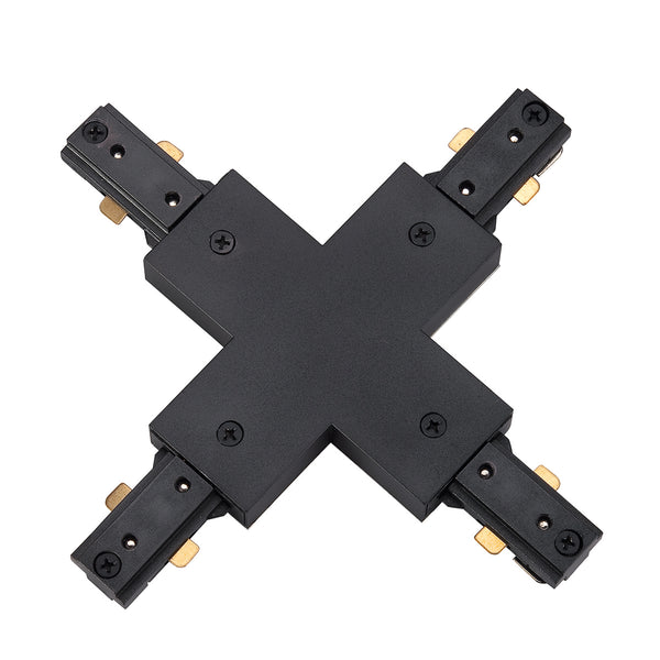 Eurofase - 1550-01 - X Connector - Black from Lighting & Bulbs Unlimited in Charlotte, NC