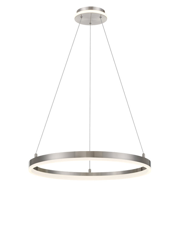 George Kovacs - P1911-084-L - LED Pendant - Recovery - Brushed Nickel from Lighting & Bulbs Unlimited in Charlotte, NC