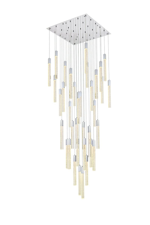 Elegant Lighting - 2066G42C - 36 Light Pendant - Weston - Chrome from Lighting & Bulbs Unlimited in Charlotte, NC